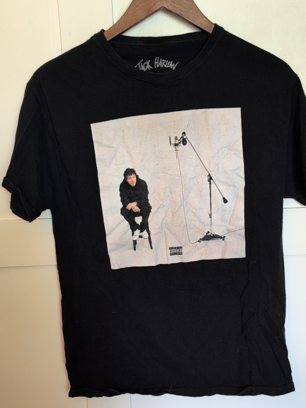 Harlow Black Graphic Short Sleeve Tee